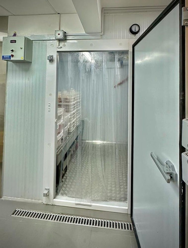 Cortina Sanitaria Pvc 140x200 Cm Para Refrigeración Cristal