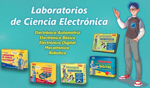 Kit 3 Mr. Electrónico (laboratorio De Ciencia Electrónica)