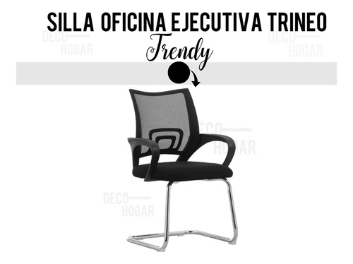 Silla De Oficina Ejecutiva Visitante Trineo Trendy