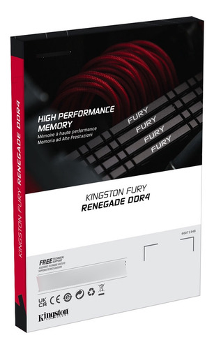 Memoria Ram 16gb Ddr4 3600mhz Kingston Fury Renegade