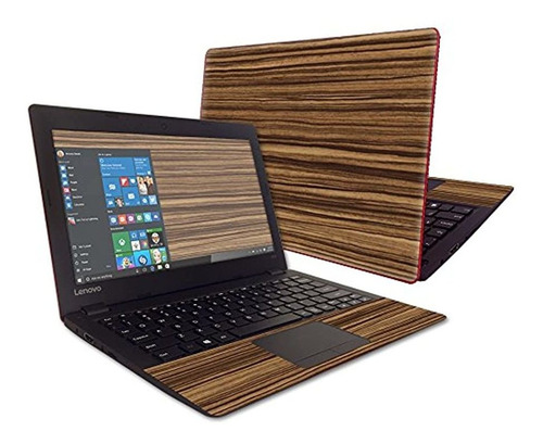 Compatible Con La Piel Con Lenovo Ideapad S De Madera D...