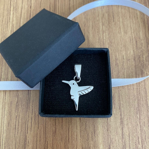 Imagen 8 de 10 de Dije Colibrí De Plata .925 Agálea Joyería