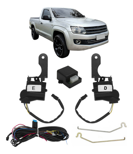 Kit Trava Elétrica Vw Amarok 2 Portas Tragial