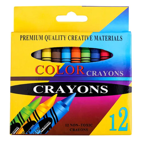Set De 12 Crayolas De Colores (002)