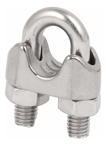 X-dree 10 304 Stainless Steel Wire Rope Cable Clamp Clip
