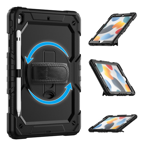 Funda Para Lenovo Tab M11/xiaoxin Pad 2024 Correas Giratorio