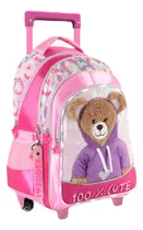 Comprar Mochilas Carro Carrito 18 Footy Con Luz Luces Led Oso Teddy