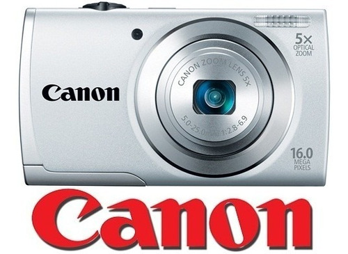 Camara Canon Powershot A2600 16mp 5x Hd + 4gb + Estuch + Trí