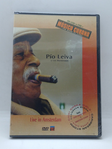 Pio Leiva Y Los Mentirosos Live In Amsterdam Dvd Nuevo
