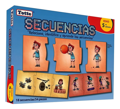 Secuencias Totte Juego Didáctico