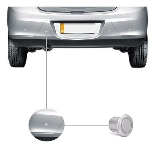 Sensor De Estacionamento ¿ Sw4 Prata