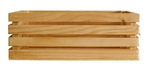 Imagen 5 de 6 de Caja De Madera Decorativa Organizadora - Estilo Canasto