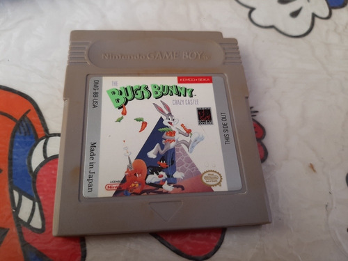 Bugs Bunny Crazy Castle De Game Boy,gbc Y Gba Sp,original.