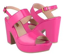 Comprar Sandalias Dama Stylo 9014 Charol Fiusha