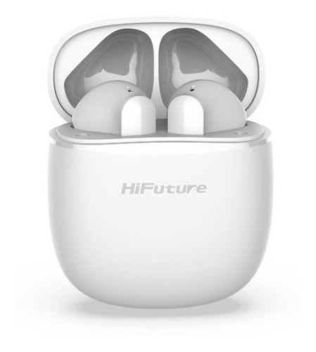 Auriculares in-ear inalámbricos HiFuture TWS ColorBuds blanco con luz LED