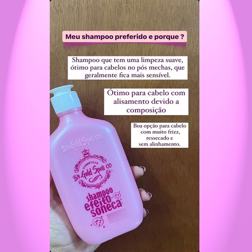 Shampoo E Condicionador Efeito Soneca Gold Spell Original