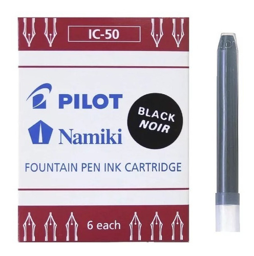 Cartucho Pilot P/ Lapicera Ic 50 X Cajita