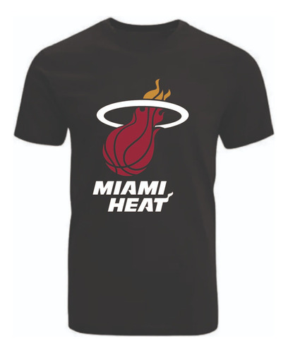 Polera,  Basketball Miami Heat Deportes Usa / Naturalking