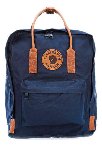 Mochila Fjallraven Kanken Nro2 16lts G-1000 Heavyduty - Rex Color Azul marino