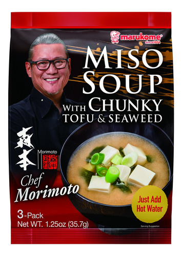 Marukome Chef Morimoto, Sopa De Miso Con Tofu Y Algas, 1.25 