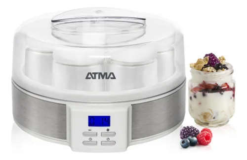 Yogurtera Atma Ym3010p 1400ml 7 Frascos Lcd Timer Digital