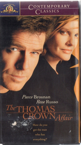 The Thomas Crown Affair Videocassette Vhs En Inglés Usado