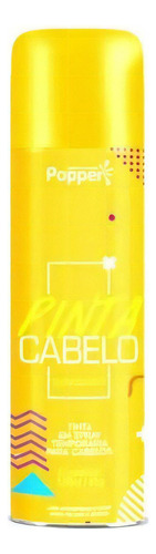  Pinta Cabelo Fluorescente Amarelo 135ml Spray Cor Temporária