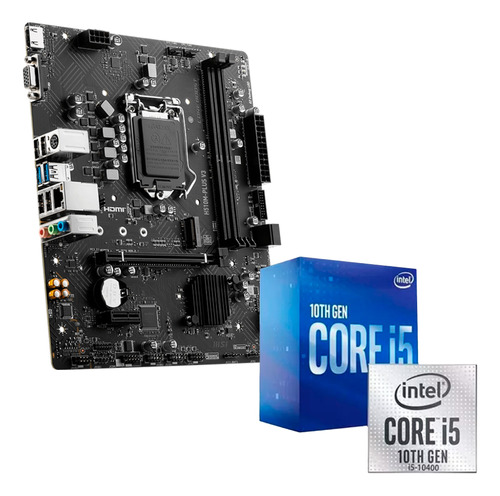 Combo Actualizacion Mother Msi H510m + Intel Core I5 10400