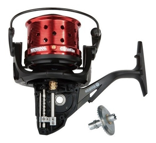 Reel Frontal Waterdog White Widow 8007 Pesca Lance