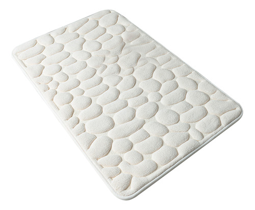 Alfombrilla De Baño Con Adoquines En Relieve Para Silla, Tap