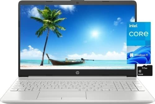 Laptop Hp Notebook 15.6  In4120 8gb 256gb Ssd W11s -plata