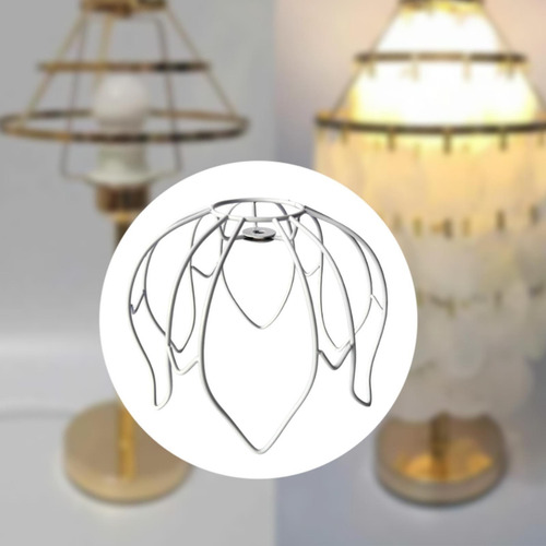 Cubierta De Lámpara Jaula De Luz Colgante B 23cmx18cmx8cm