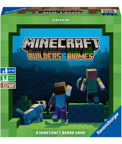 Ravensburger - Minecraft Builders & Biomes, Edad Recomendada