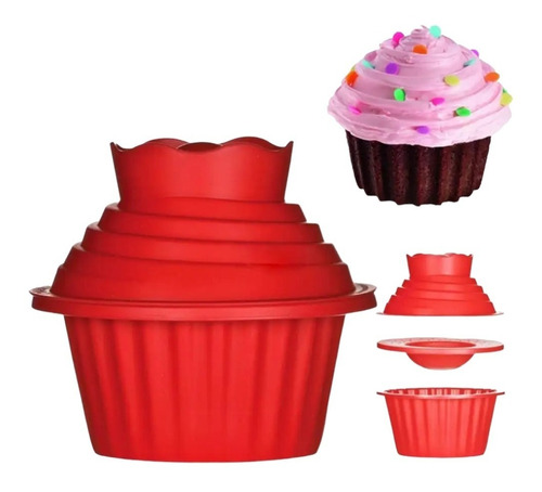 Molde Cupcake Gigante Horneable