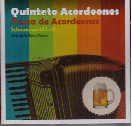Cd Quinteto Acordeones (fiesta De Acordeones)