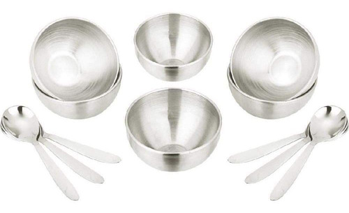 Conjunto Para Sobremesa 12 Peças Aço Inox - Ecolumi