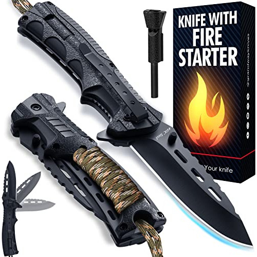 Grand Way Pocket Knife - Cuchillo Plegable Táctico - Cuchil