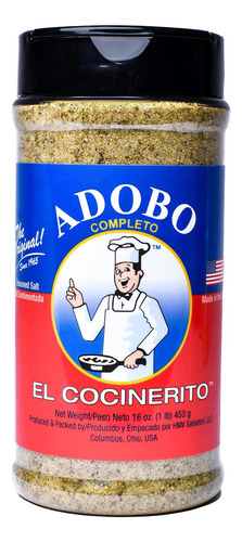 El Cocinerito, Adobo - (seasoned Salt, No Msg, Non-gmo, Pres