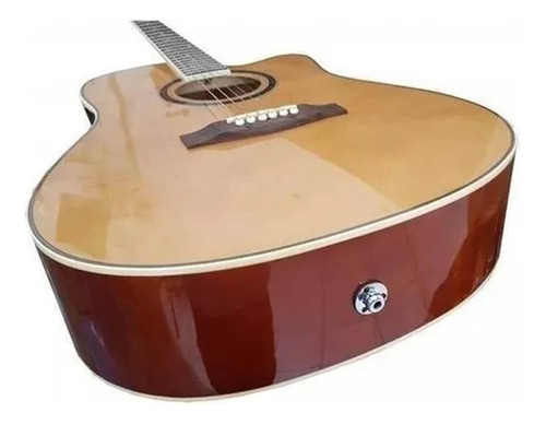 Violão By Strinberg Eletrico Cla40ce Natural C/ Capa E Kit