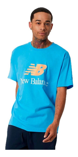 New Balance Remera Lifestyle Hombre Essentials Ct-ama Ras