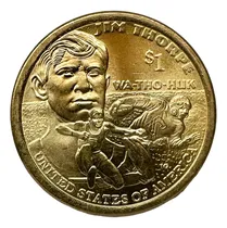 Comprar Estados Unidos - 1 Dolar - Año 2018 - Nativa - Jim Thorpe