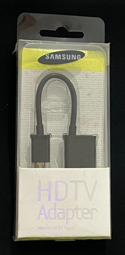 Adaptador Micro Usb Hdmi Hdtv Samsung Con Tecnología Mhl