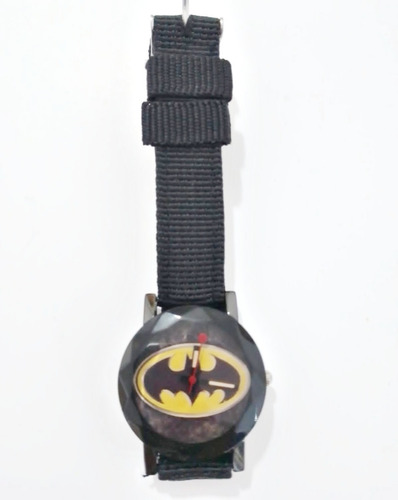 Reloj Dama Batman Correa Tela Resistente Antialérgica Comics