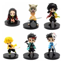 Comprar Set 6 Figuras Coleccionables Demon Slayer\u002F Kimetsu No Yaiba