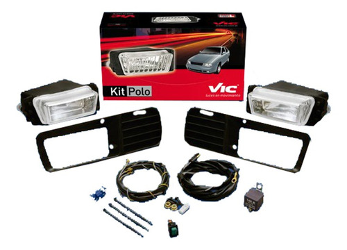 Kit De Faros Auxiliares Volkswagen Polo Classic (96') 96/01