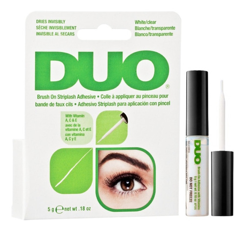 Duo Striplash Pestañas Postizas Con Pincel Hipoalergénico 5g