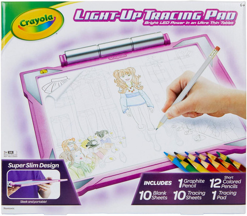 Arte Luz Led Tableta Dibujo Para Calcar Tablero Crayola