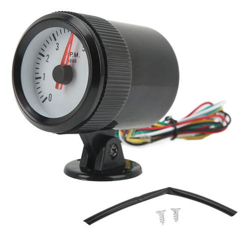 Aramox 0-8000rpm Tacómetro 52mm Tacho Gauge Azul Led 8000 Rp