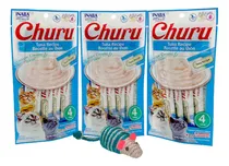 Comprar Paquete 12 Pz Churu Premios Para Gato Atún +