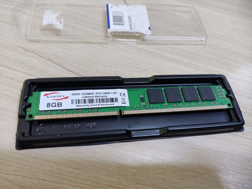 Memória Ram Ddr3 8gb 1333mhz - Kamosen Pc3 10600 (Usado)